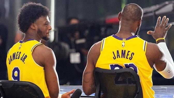 LeBron James ve oğlu Bronny James 'in NBA'DE aynı anda süre aldıkları maçı izleyenler nasıl buldular 🏀🏀🏀🏀🏀?