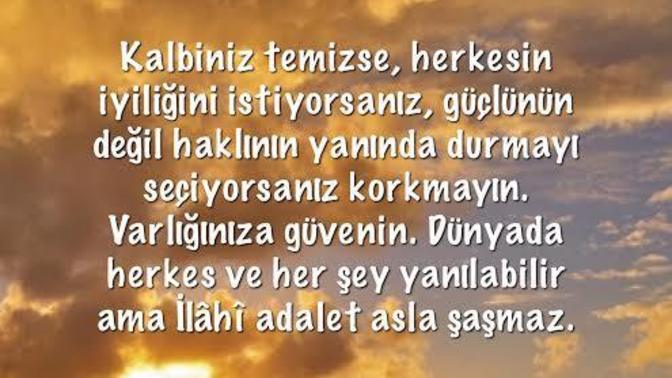 Bir gün keser döner sap döner, gün gelir hesap döner mi?
