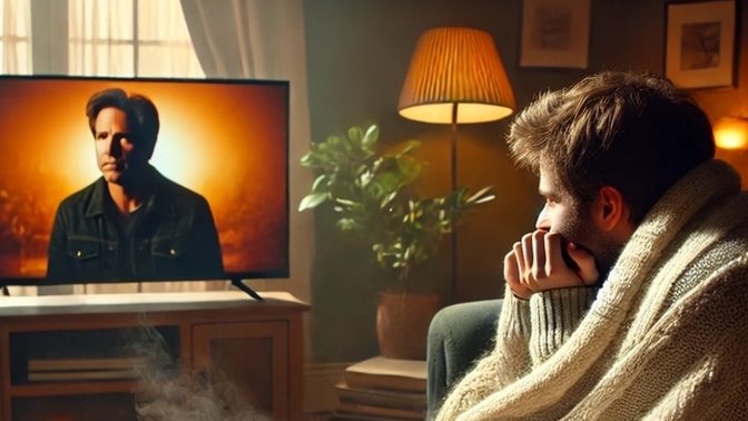 Bu gece benimle dizi izlemek ister misin?
