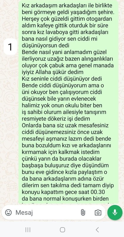 Bahane mi aradı ben mi hatalıyım?