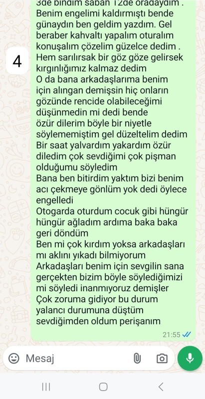 Bahane mi aradı ben mi hatalıyım?