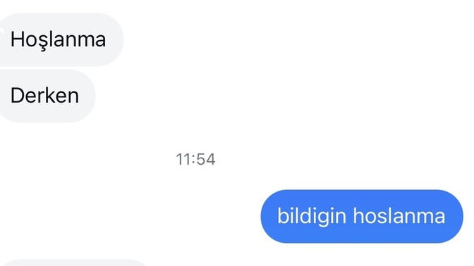 Hoşlanıyor mu bndn?