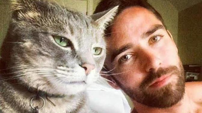 Kedi sever erkekler neden bu kadar çok yakışıklı ve tatlı?