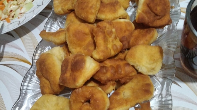 El açımı pişi yaptım ama biraz şekli bozuk oldu sizce benden olur mu?