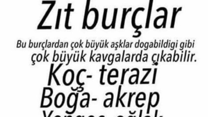 Hangi burçlarla anlaşamıyorsunuz, neden?
