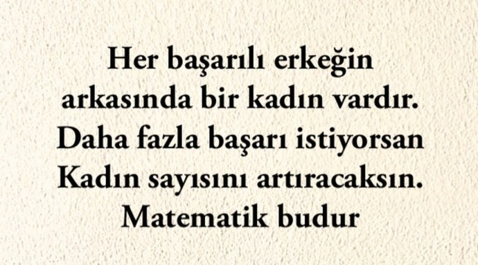Her başarılı erkeğin ardında bir kadın mı vardır?
