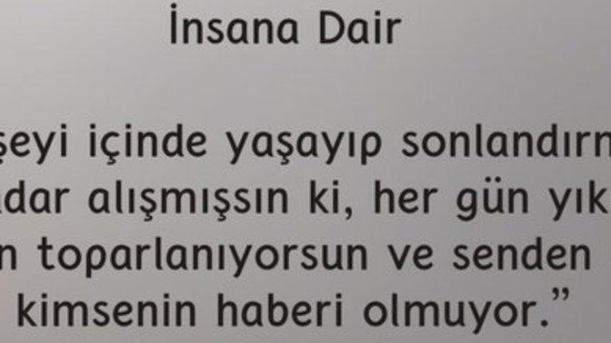 Yanlız kalmak tan ne kadar mutlusun ya da  kendini buna ne kadar alıştırdın ?