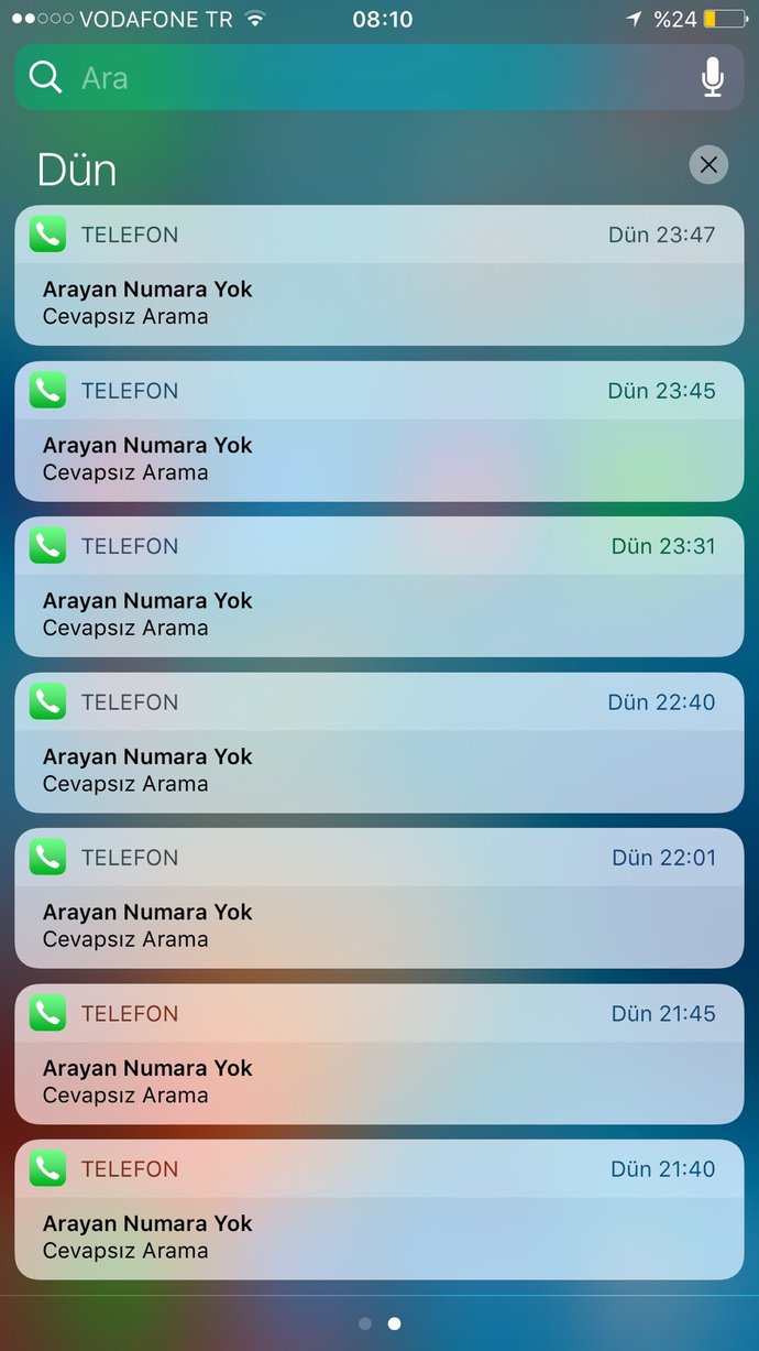 Telefonunu açmayan birini ard arda kaç kere ararsın?
