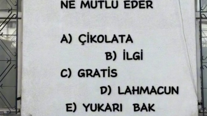 Bir kadını /erkeği ne mutlu eder? Ben ayrımcılık yapmadım erkeklerede sordum 😆?
