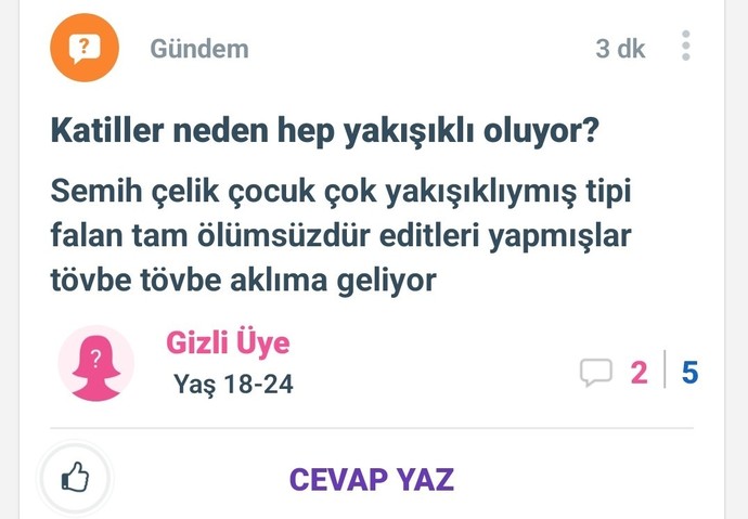 Neden yani bunlar?