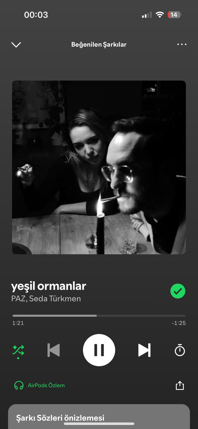 Geceleri müzik dinler misiniz?