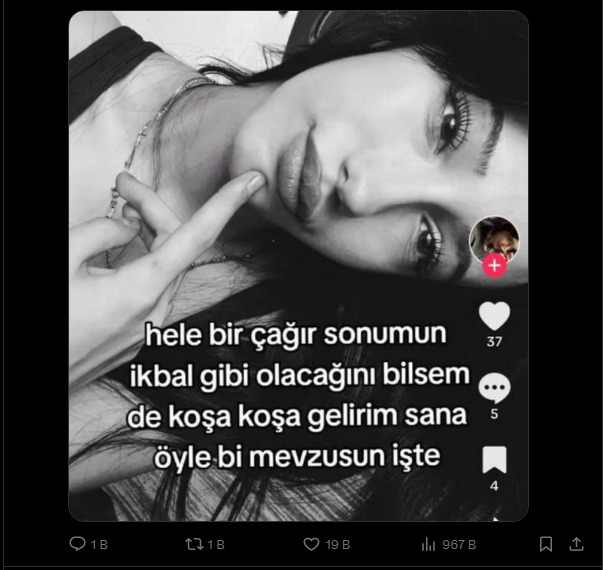 Şu paylaşımı yapacak kadar zeka seviyeniz yerlerde mi?