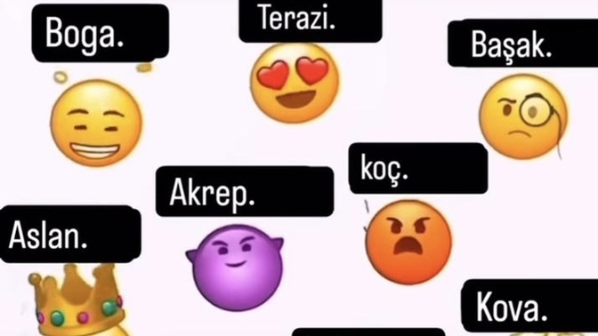Burçlar emoji olsaydı sen hangisi olurdun?