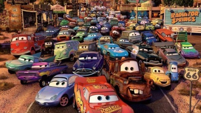Cars arabalar çizgi filminde bir karakter olmak isteseydiniz hangu araba olurdunuz?