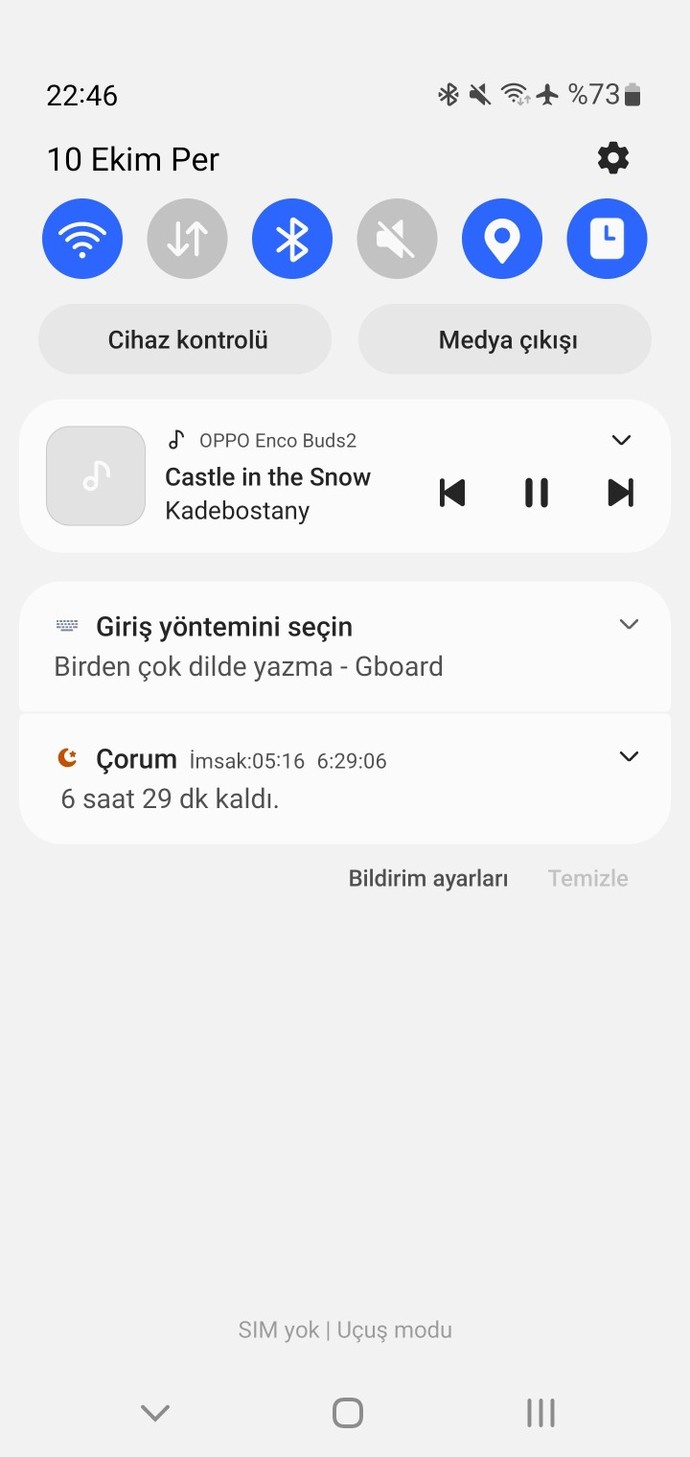 En son dinledigin şarkıyı paylaşır mısın?