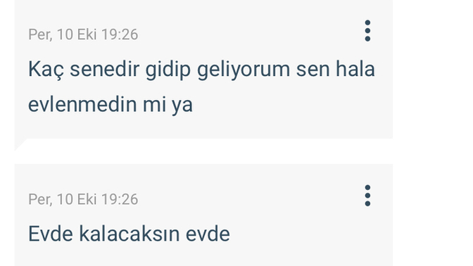 Evlenmenizle kafayı bozanlar var mı?