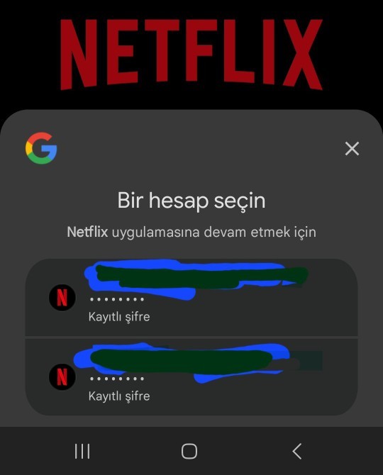 Bu oturumları nasil silerim? Hesabım yok netfilixte?