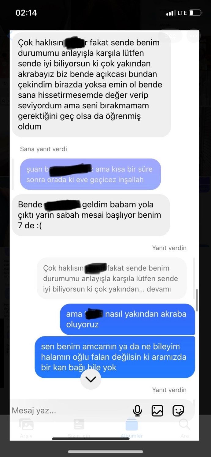 Siz ne anlıyorsunuz cidden beni seviyor mu?