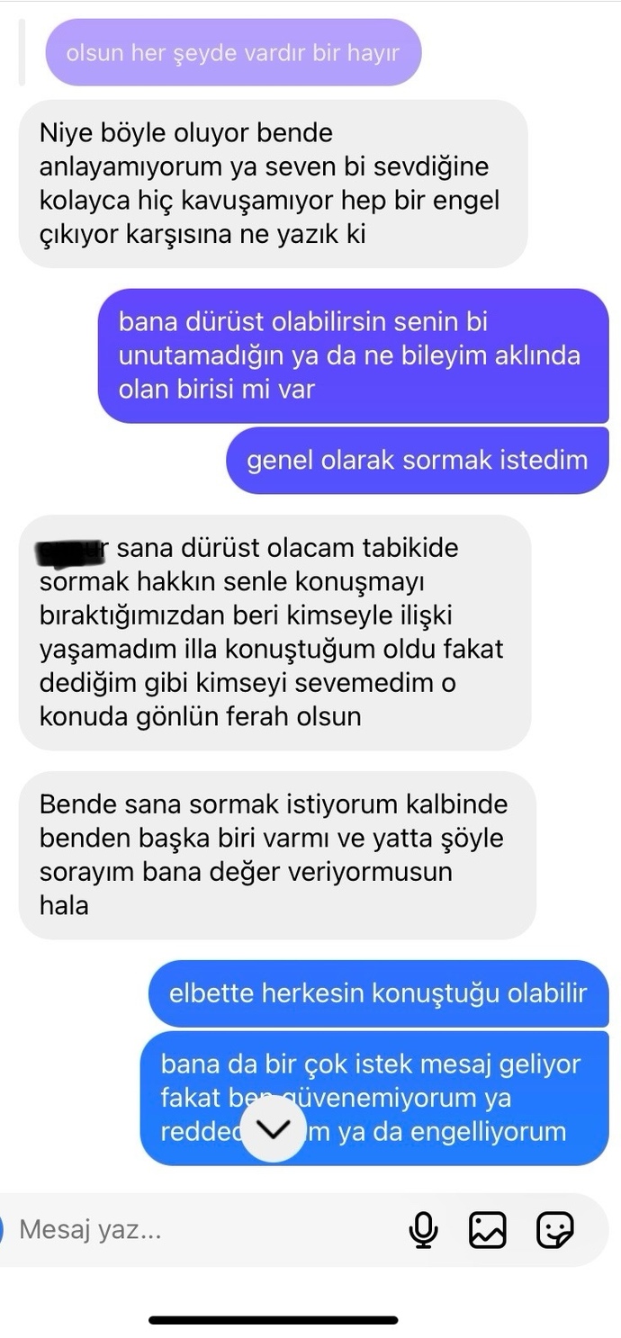 Siz ne anlıyorsunuz cidden beni seviyor mu?