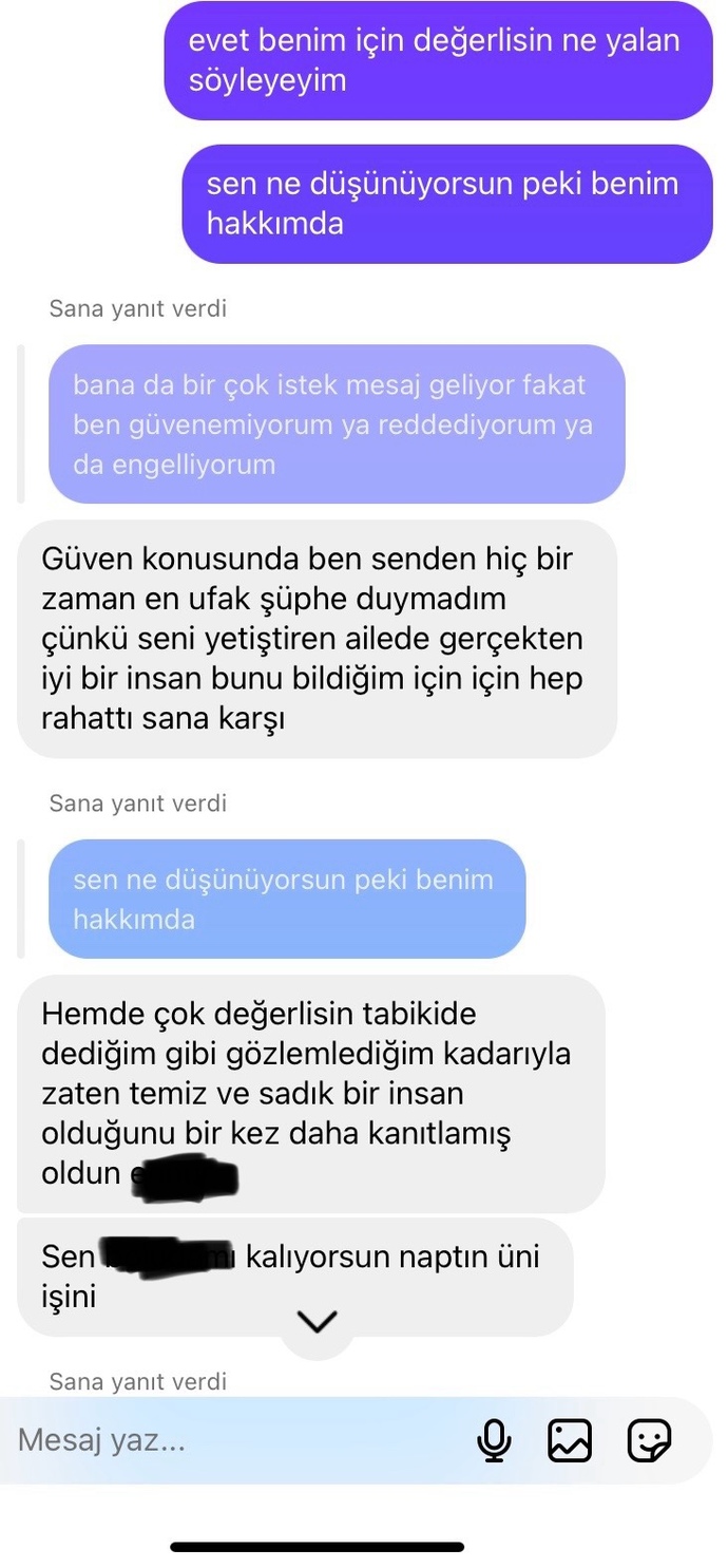 Siz ne anlıyorsunuz cidden beni seviyor mu?