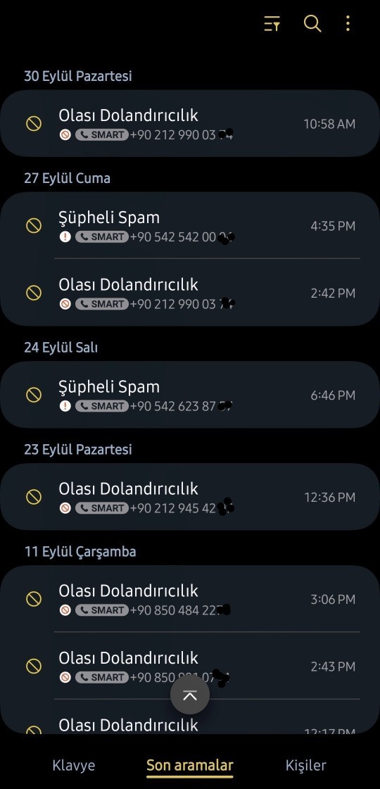 Telefonunuz sık çalar mı?