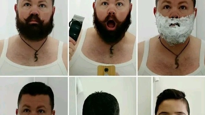 Sakalsız çocuk gibi olmak iyi mi?