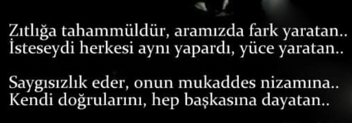 En önemli değerleriniz nedir?