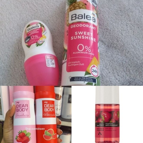 Meyve aromalı deodorant/parfüm seviyor musunuz?