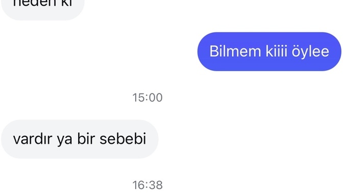 Konusmak istemıo mu?