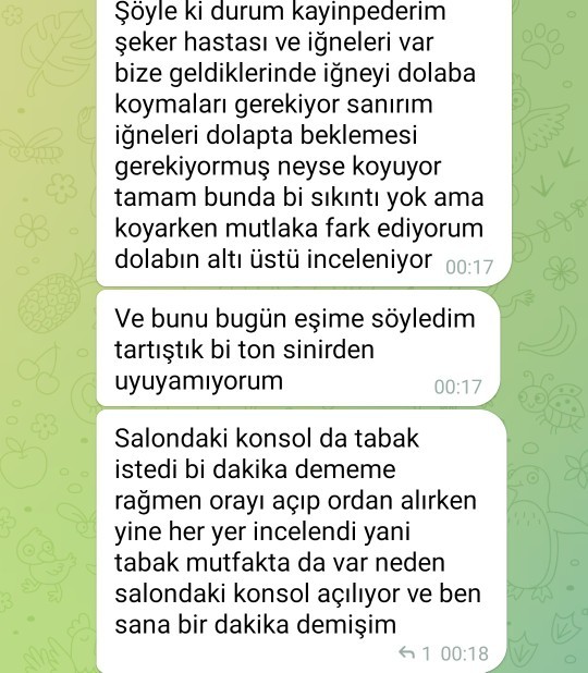 Evli arkadaşım eşinin annesinin izinsiz konsolu ve buzdolabını açmasından rahatsız oluyormuş sizce de çok abartmıyor mu?
