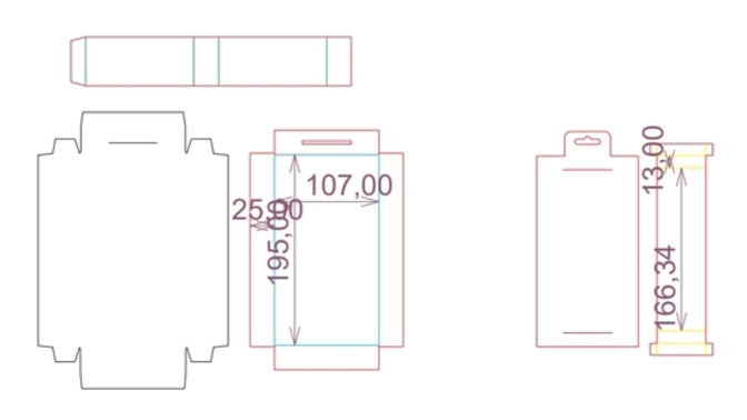 Ambalaj tasarımı yapılacak telefon aksesuarları kutusu 3 adet farklı tasarım yapılacak fakat hiç anlamadım 2 saattir bakıyorum ama?