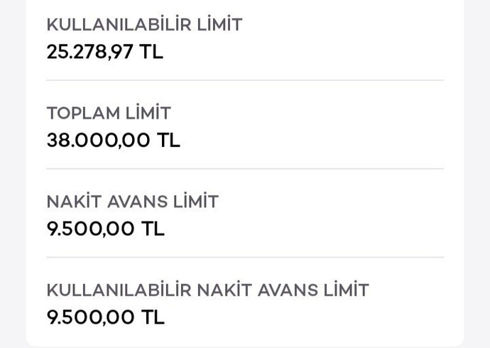 Arkadaşlar şimdi benim borcum toplam ne kadar?