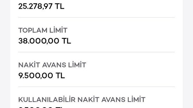 Arkadaşlar şimdi benim borcum toplam ne kadar?