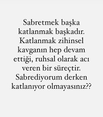 Ne kadar sabırlısınız hangi noktada sabrınızın sonuna gelirsiniz?