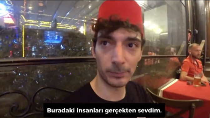 İstanbul’da canlı yayın yapan Amerikalı yayıncı Ice Poseidon: İstanbul, Paris ve Londra’dan daha güzel. En güzel şehir sizce neresi?