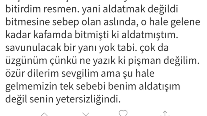 Aldatan erkekler neden pişman olmaz?