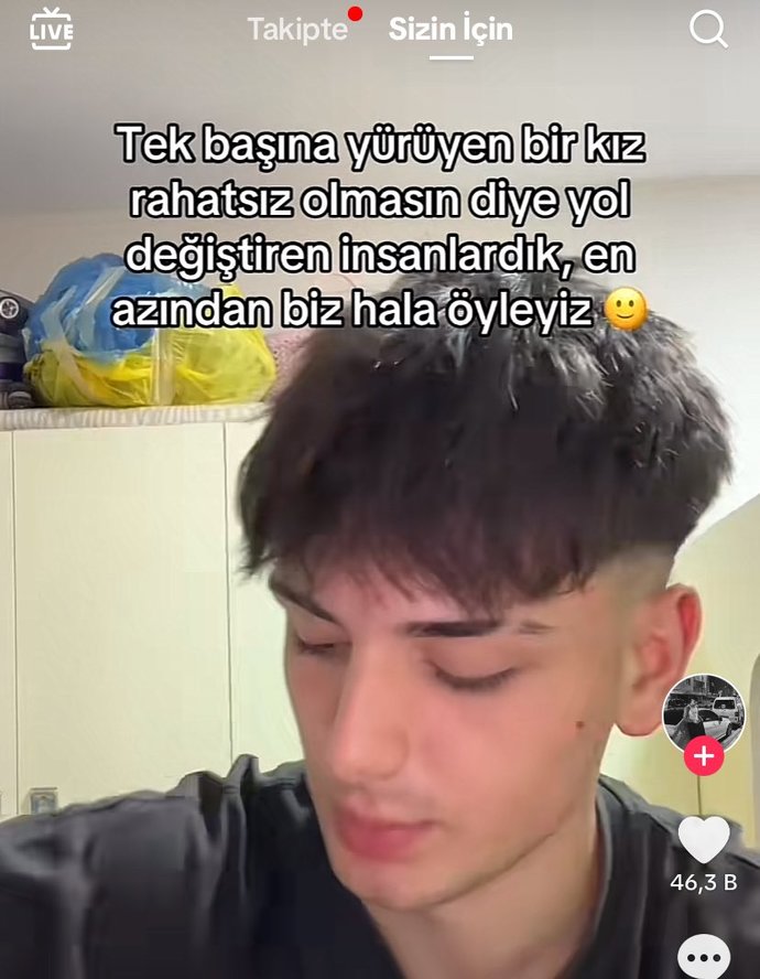 Öyle bir hale geldik ki, bize olması gerektiği gibi davranan erkeklere teşekkür edip minnet etmemiz bekleniyor değil mi?