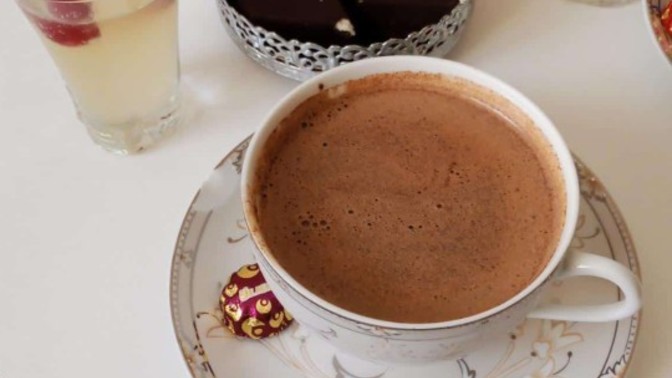 Kahve yaptım içer misiniz?