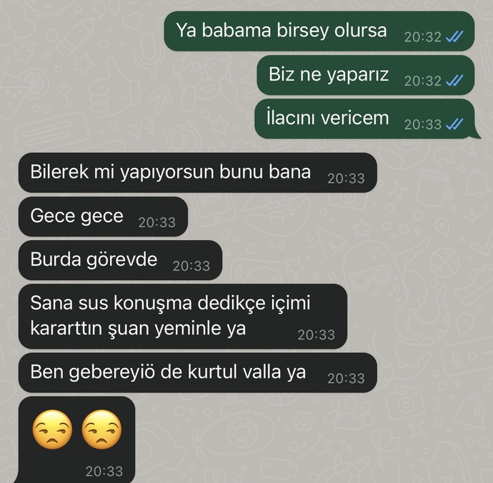 Erkek arkadaşım ırakta görev de ve çok sert ters konuşuyor benimle?