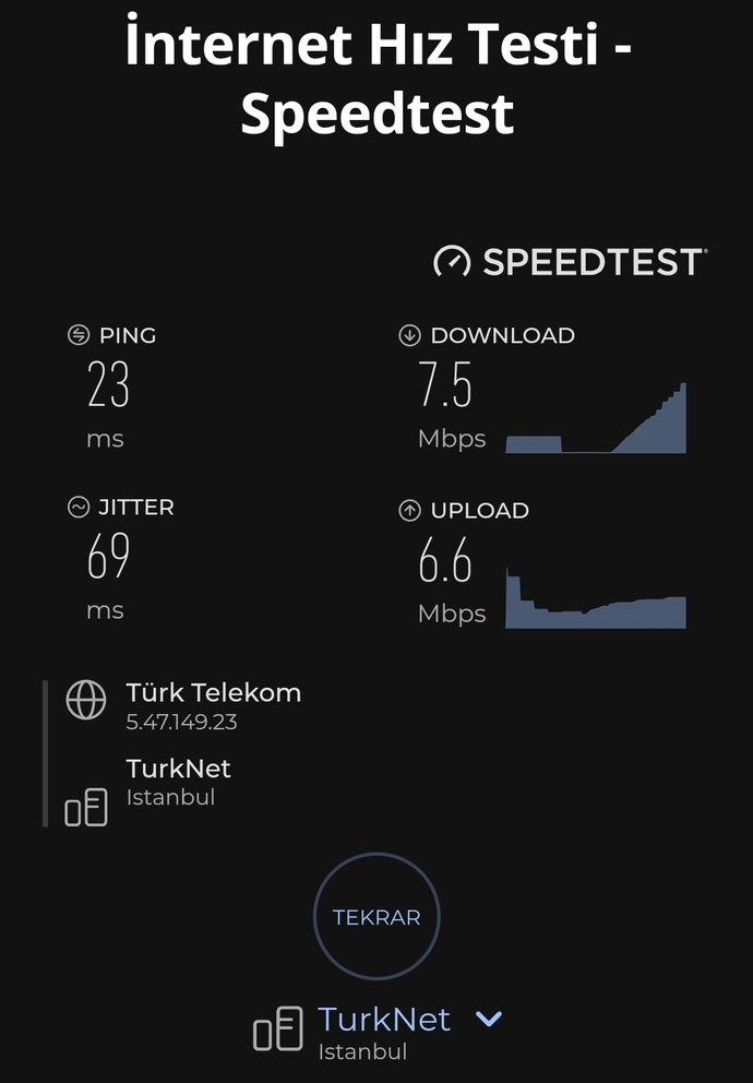 İnternet hızı çok düşük?