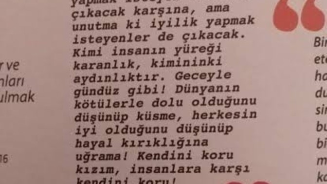 Siz de birer alıntı bırakır mısınız?