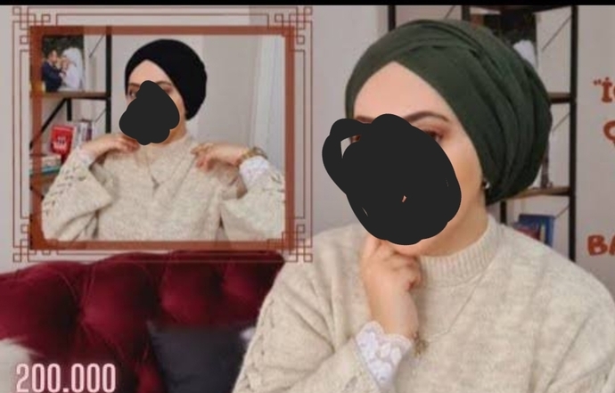 Kapalı kızlar neden başını böyle yapıyor?