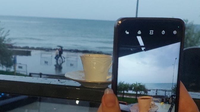 Günaydın , kahveyi fotoğraf çekmeden içebiliyor musunuz?