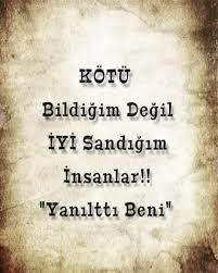 En son hangi konuda yanıldınız?