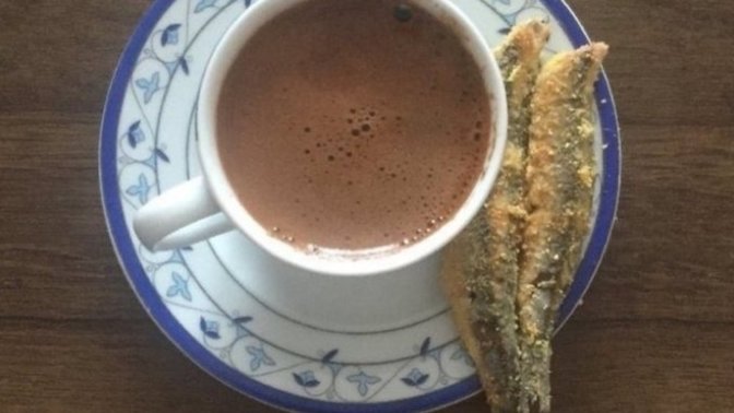 Kahvenin yanında hamsi gider mi?