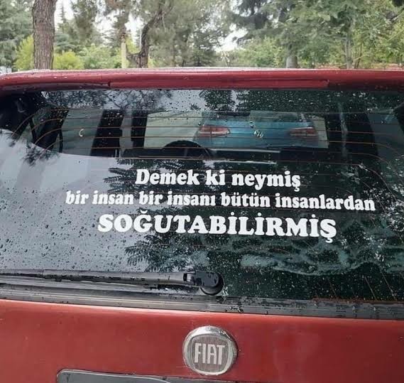 Bir insan bir insanı bütün insanlardan soğutabilirmi?