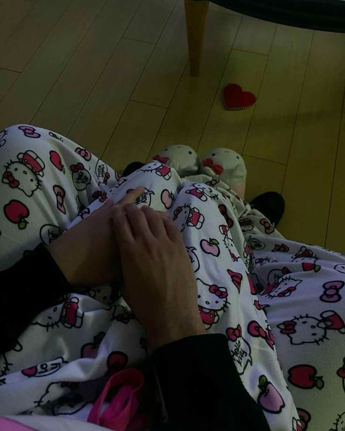 Sevgiliniz ile hello kitty pijaması giyip uyurmusunuz?