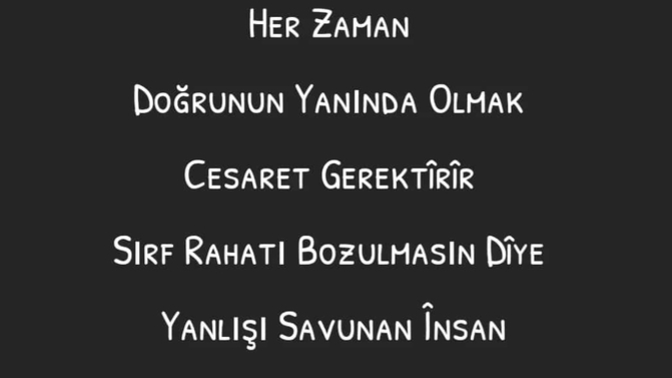 Size kötülük yapana iyilik ile mi yaklaşırsınız yoksa içinden geçer misiniz?