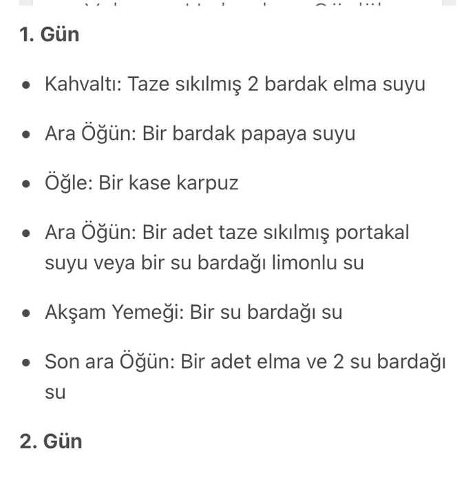 Sizce bu diyeti yapmalı mıyım?