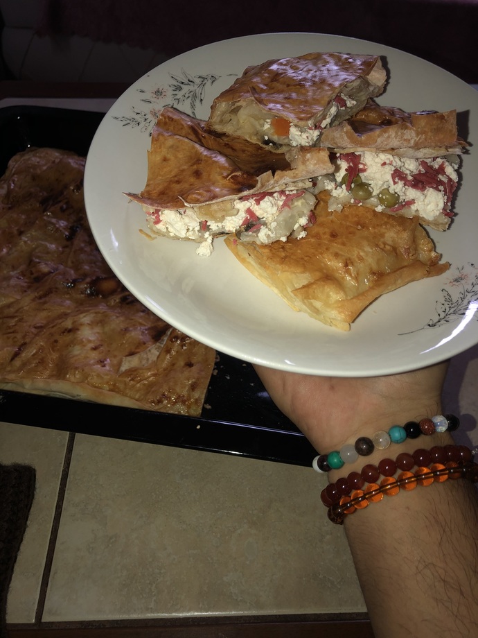 İlk defa börek yaptım nasıl görünüyor?